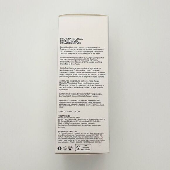 Costa Brazil Sabonete Liquido Body and Hand Soap NIB - Picture 3 of 4